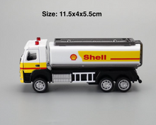 Load image into Gallery viewer, CCA 1:72 Volvo Shell Oil Tanker Truck Model Toy Diecast Metal Car BN