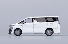 Load image into Gallery viewer, GCD 1:64 White Vellfire Modellista MPV Van Model Toy Diecast Metal Car Box