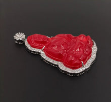 Load image into Gallery viewer, Nature Jade Guanyin Pendant Necklace Gift Jewelry charm Blessing Luck Jewelry a