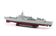 Load image into Gallery viewer, 1:850 Military PLA 055 #101 Guided Missile Destroyed Ship Model Diecast Metal