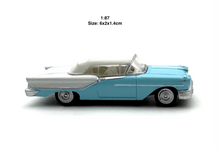 Load image into Gallery viewer, OXFORD 1:87 Blue Oldsmobile 88 Convertible Classic Sports Model Diecast Metal Car New