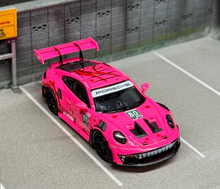 Load image into Gallery viewer, LMLF 1:64 Pink #80 911 992 GT3 RS Racing Sport Model Diecast Metal Car New Collection