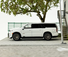 Load image into Gallery viewer, Shadow 1:64 White Escalade Full Sized SUV ESV Model Diecast Metal Car New Collection