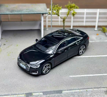 Load image into Gallery viewer, VAV 1:64 Black A6L Luxury Sedan Sports Model Diecast Metal Car New Collection