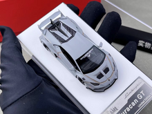 Load image into Gallery viewer, 1:64 Flame Grey Huracan GT LP610 LBWK Racing Sport Model Diecast Resin Car New Collection