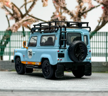 Load image into Gallery viewer, Master 1:64 Blue Gulf Defender 90 ORV SUV Sports Model Diecast Metal Car New Collection