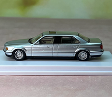 Load image into Gallery viewer, DCM 1:64 Silver 1998-01 E38 L7 728il Luxury Sedan Model Diecast Metal Car New