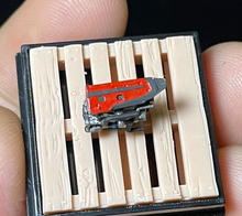 Load image into Gallery viewer, 1:64 JDM Car VTEC Turbo Engine Garage Mechanic Display Model Resin Scene New