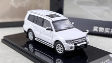 Load image into Gallery viewer, Shadow 1:64 White Pajero V97 ORV SUV Off Sports Model Diecast Metal Car New Collecction