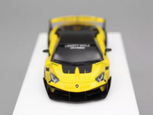 Load image into Gallery viewer, ScaleMini 1:64 Yellow Aventador LP700-4 LBWK EVO GT Model Diecast Resin Car