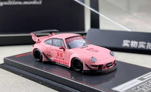 Load image into Gallery viewer, IG 1:64 Matte Pink RWB 993 #98 Widebody Sports Model Diecast Metal Car New Collection