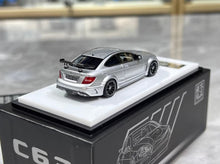 Load image into Gallery viewer, 1:64 BZMW Silver C63 AMG Black Series Coupe Sports Model Diecast Resin Car New Collection