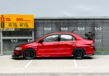 Load image into Gallery viewer, CM 1:64 Red Carbon Lancer Evo 9 IX Voltex Sports Model Diecast Metal Car New Collection