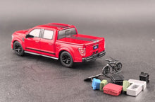 Load image into Gallery viewer, FW 1:64 Red Shelby F150 V8 Pickup Truck Sports Model Diecast Metal Car New Collection