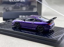 Load image into Gallery viewer, Transcend 1:64 Purple Carbon Eclipse GS Sports Model Diecast Metal Car New Collection