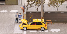Load image into Gallery viewer, FH 1:64 Yellow Civic Type R EK9 Hatchback Sport Model Diecast Metal Car New Collection