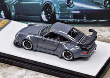 Load image into Gallery viewer, PGM 1:64 Gray 911 RWB 930 Standard Classic Sports Model Diecast Metal Car New Collection