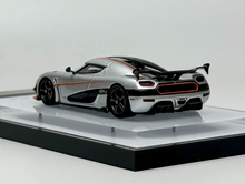 Load image into Gallery viewer, GRYNING 1:64 Silver Agera RS Super Racing Sports Model Diecast Resin Car New Collection