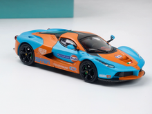 Load image into Gallery viewer, DK 1:64 Gulf F150 Racing Sports Model Diecast Metal Car New Collection