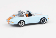 Load image into Gallery viewer, Poprace 1:64 Singer 964 Targa Gulf Racing Sports Model Diecast Metal Car New Collect