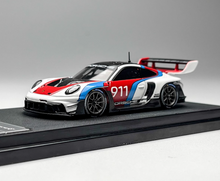 Load image into Gallery viewer, HKM 1:64 White 911 GT3 R 992 Rennsport Sports Model Diecast Metal Car New Collection