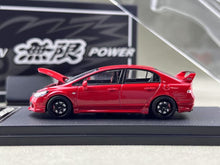Load image into Gallery viewer, MT 1:64 Red JDM Civic Type R FD2 Mugen RR Sports Model Diecast Metal Car New Collection