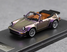 Load image into Gallery viewer, RM 1:64 Purple Singer 930 Turbo Study Convertible Model Diecast Metal Car New Collection