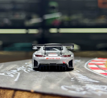 Load image into Gallery viewer, KILOworks 1:64 Black Silver GT3 EVO Racing Sports Model Diecast Metal Car New Collection