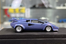 Load image into Gallery viewer, 1:64 Deepmaker Light blue Countach 5000s Sports Model Diecast Resin Car New Collection