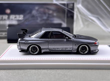 Load image into Gallery viewer, FH 1:64 Gray Skyline GTR R32 Top Secret Sports Model Diecast Metal Car New Collection