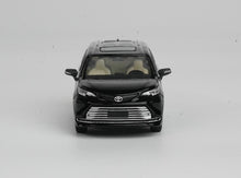 Load image into Gallery viewer, Masdi 1:64 Black Sienna MPV Mini Van Sports Model Diecast Metal Car BN
