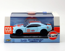 Load image into Gallery viewer, CCA 1:43 2013 Camaro SS Gulf Muscle Racing Sports Model Toy Diecast Metal Car
