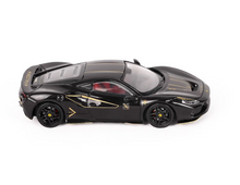 Load image into Gallery viewer, XF 1:64 Black F8 Tributo Super Racing Sports Diecast Model Metal Car New Collection
