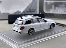 Load image into Gallery viewer, King 1:64 White C63 S204 Wagon Touring Sports Model Diecast Metal Car New Collection
