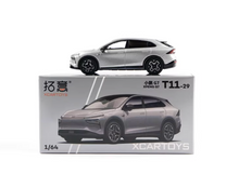 Load image into Gallery viewer, XCARTOYS 1:64 Silver Xpeng G7 EV SUV Sports Model Diecast Metal Car New Collection