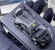 Load image into Gallery viewer, MJ 1:64 Matte Black Huracan LP610 GT Sports Model Diecast Metal Car New Collection
