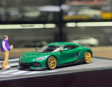 Load image into Gallery viewer, Tarmac 1:64 Green Gemera Sports Model Diecast Metal Car New Collection