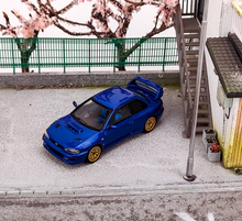 Load image into Gallery viewer, HJ 1:64 Blue JDM WRX STI Impraza GC8 22B Sports Model Diecast Metal Car New