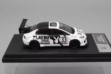 Load image into Gallery viewer, BSC 1:64 JDM Civic Type R FD2 Playboy Figure Sport Model Diecast Metal Car New Collection