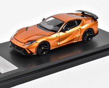 Load image into Gallery viewer, LT 1:64 Orange 812 Novitec Super Racing Sports Model Diecast Metal Car New Collecction