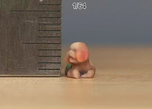 Load image into Gallery viewer, 1:64 Painted Figure Model Miniature Resin Diorama Sand Cute Pet Puppy Dot Toy