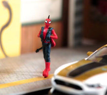 Load image into Gallery viewer, 1:64 Painted Figure Model Miniature Resin Diorama Sand Punk Lady Walking Girl Collection