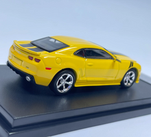 Load image into Gallery viewer, Glory 1:64 Yellow Camaro Coupe Muscle Sports Model Diecast Metal Car New Collection