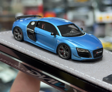 Load image into Gallery viewer, GRYNING 1:64 Blue R8 GT Racing Sports Model Diecast Resin Car New Collection