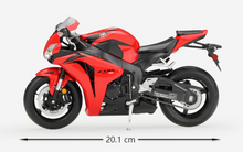 Load image into Gallery viewer, WELLY 1:10 Red CBR1000 RR Sports Racing Model Diecast Metal Motorcycle