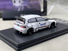 Load image into Gallery viewer, ET 1:64 White Civic Eg6 MK5 Widebody Sports Model Diecast Metal Car New Collection