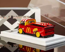 Load image into Gallery viewer, LMLF 1:64 Red MCD VW T1 RWB Pickup Camper Kombi Model Diecast Metal Car New Collection