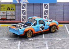 Load image into Gallery viewer, SW 1:64 Blue 1977 F150 Gulf Hoonigan Pickup Truck Model Diecast Metal Car New