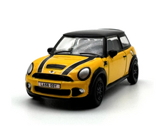 Load image into Gallery viewer, 1:76 Yellow New Mini Copper Sports Model Diecast Metal Car New Collection