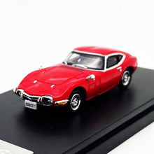 Load image into Gallery viewer, LCD 1:64 Toyota 2000GT Racing Sports Classic Model Toy Diecast Metal Car Display Box